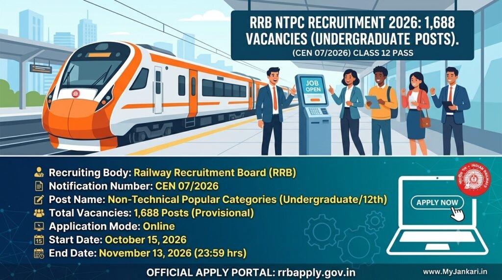 RRB NTPC Recruitment 2026